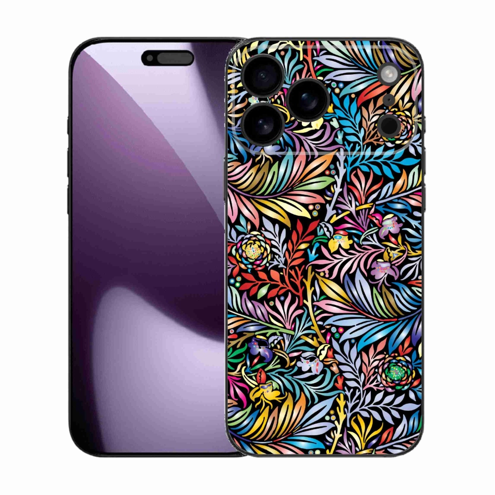 Gél borítás mmCase iPhone 17 Pro Max készülékhez - virágok 5