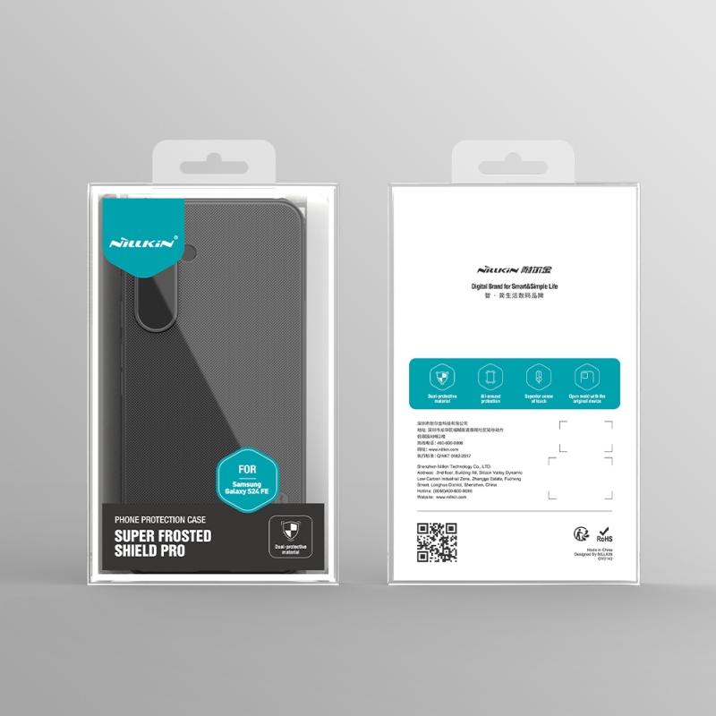 Nillkin Super Frosted PRO hátlap Samsung Galaxy S24 FE fekete