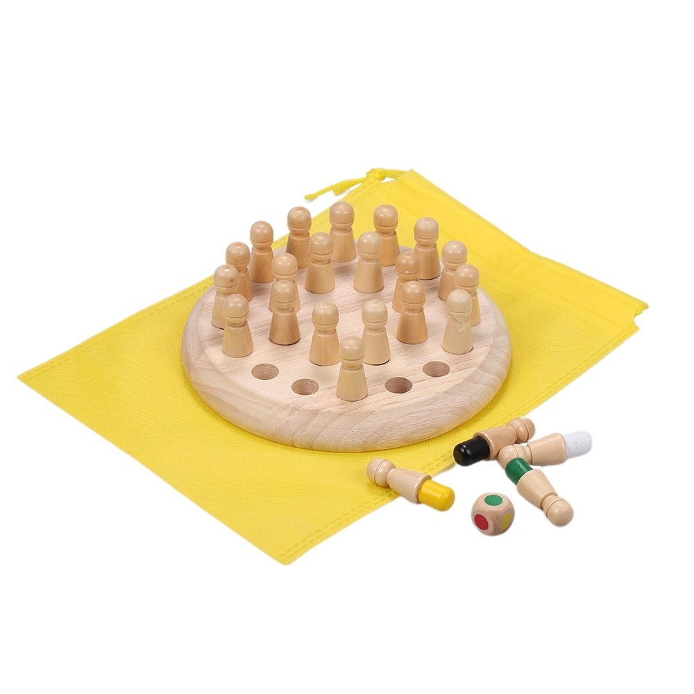 Logikai fajáték színes csapokkal a memória fejlesztéséhez