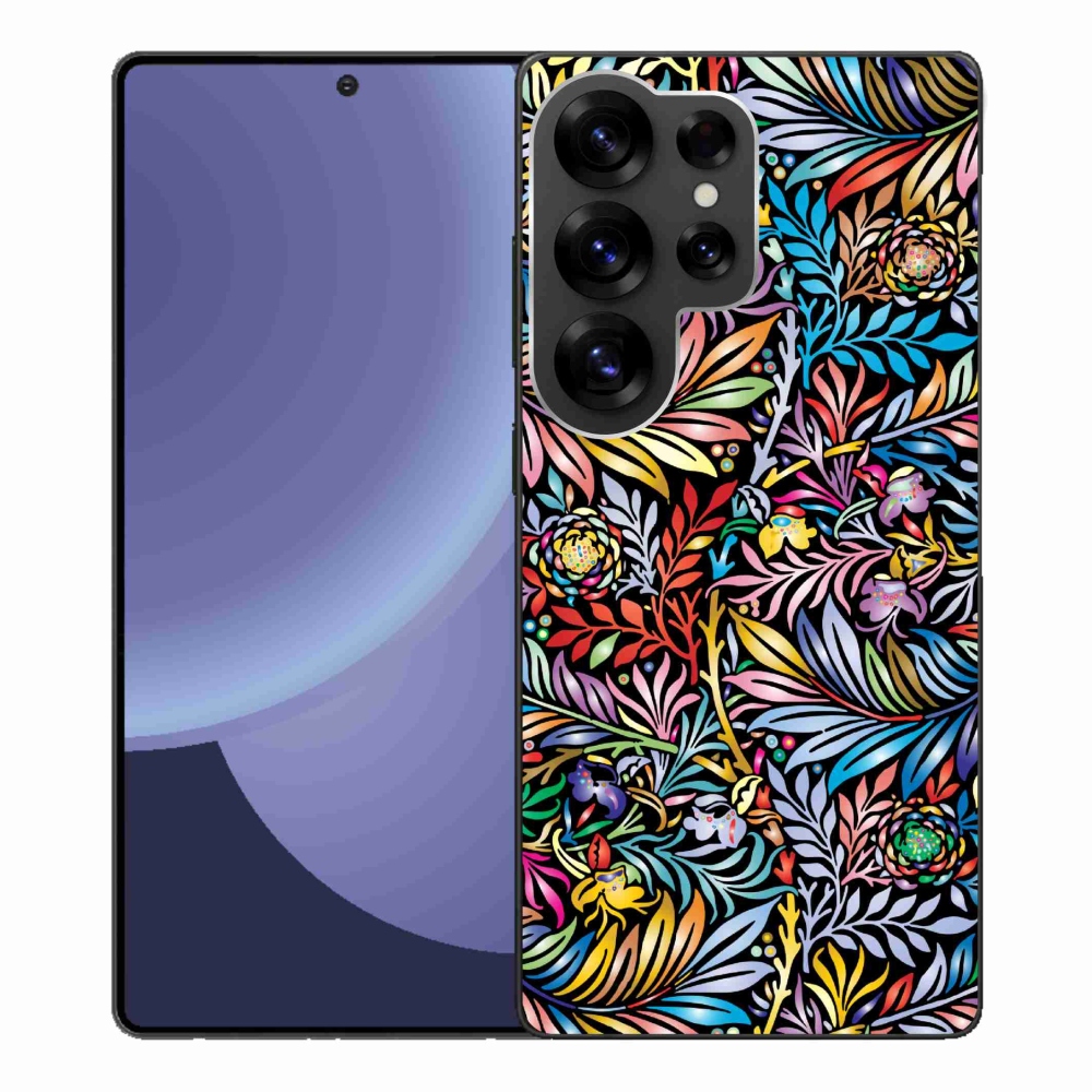 Gél borító mmCase Samsung Galaxy S25 Ultra - virágok 5