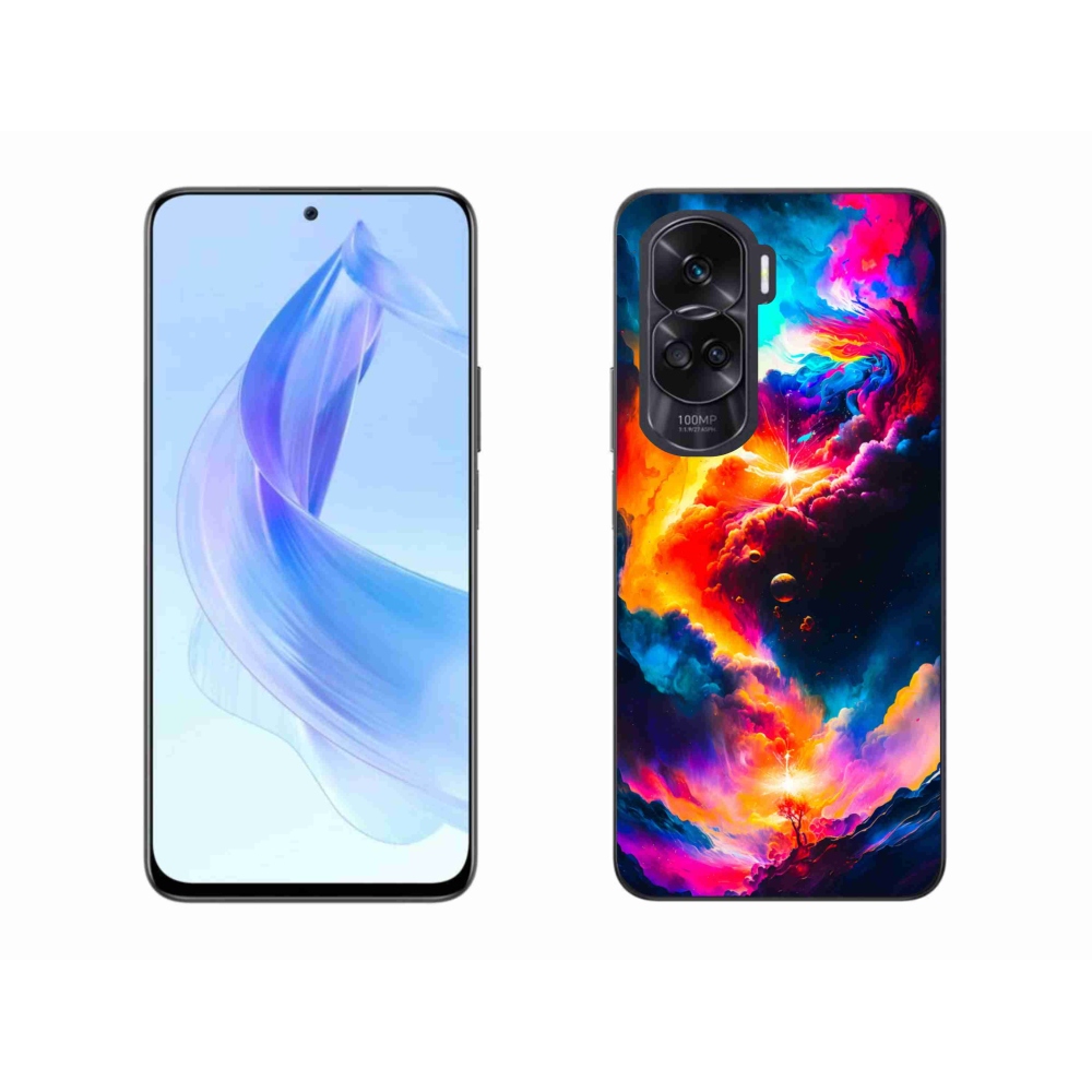 Zselés borítás mmCase a Honor 90 Lite-hoz - absztrakt motívum