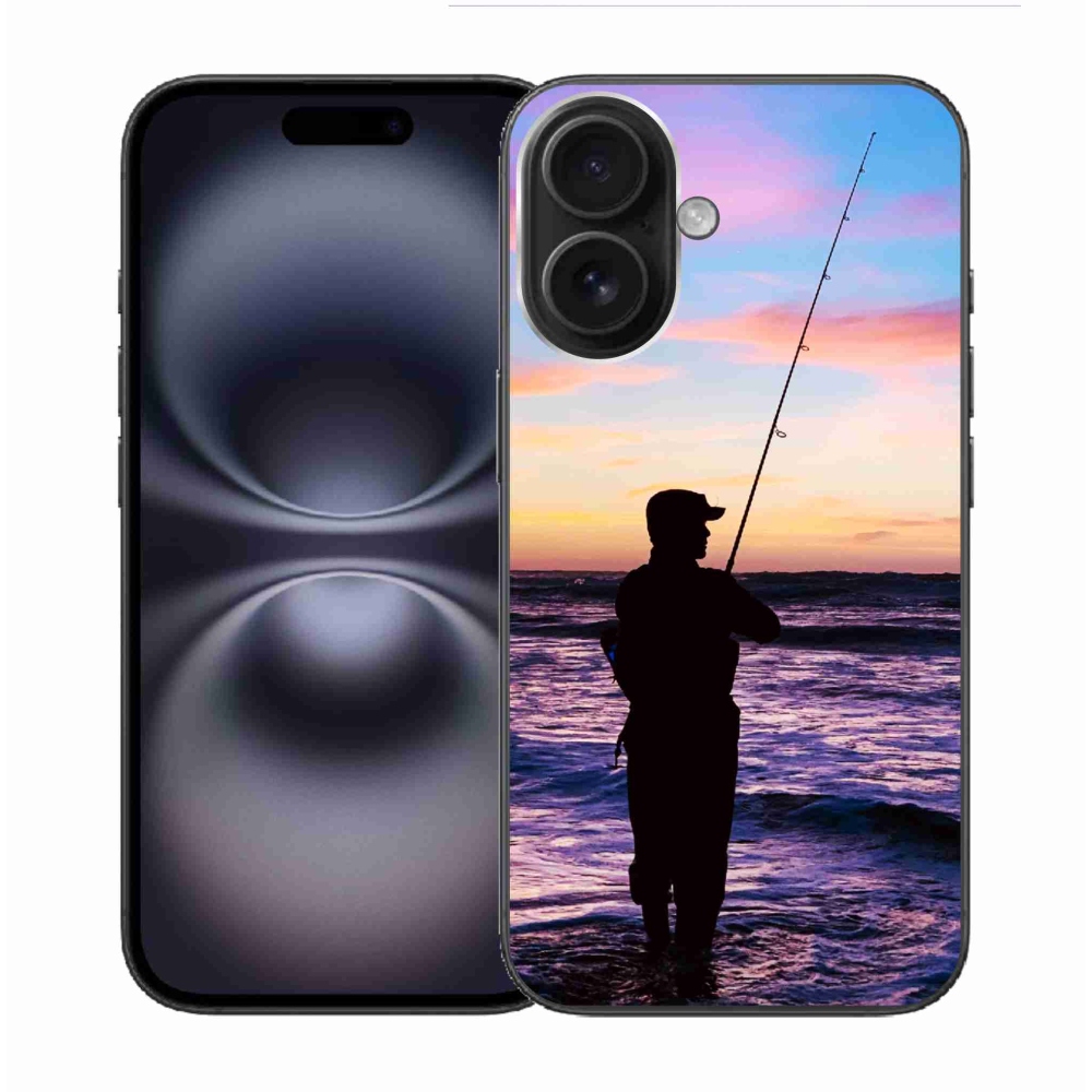 Zselés borítás mmCase iPhone 16 készülékhez - halászat 1