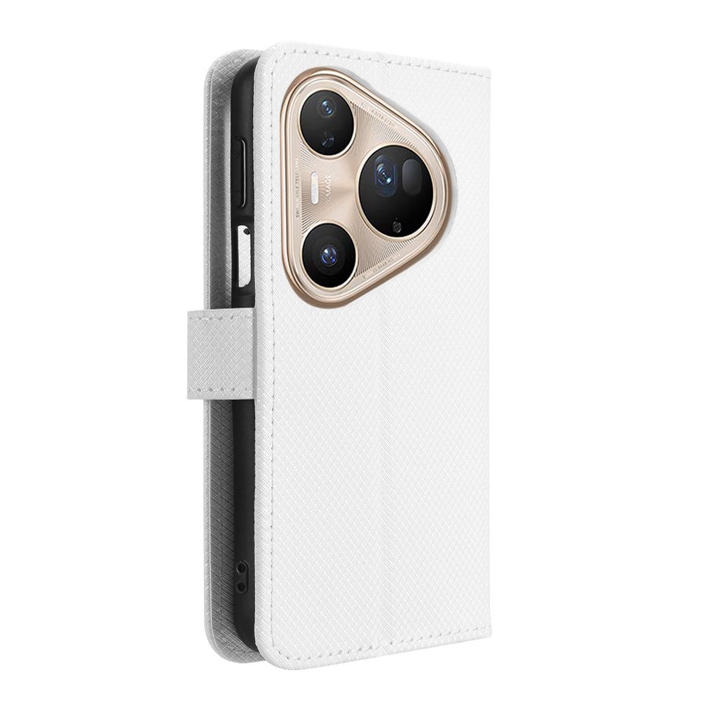 Gyémánt mintás tok Huawei Pura 80 Pro készülékhez - fehér