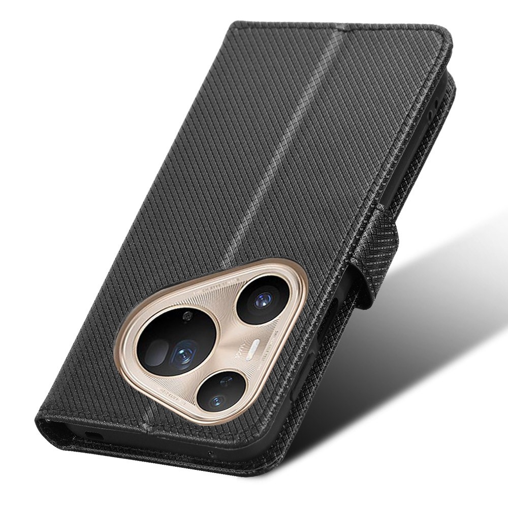 Gyémánt mintás tok Huawei Pura 80 Pro készülékhez - fekete