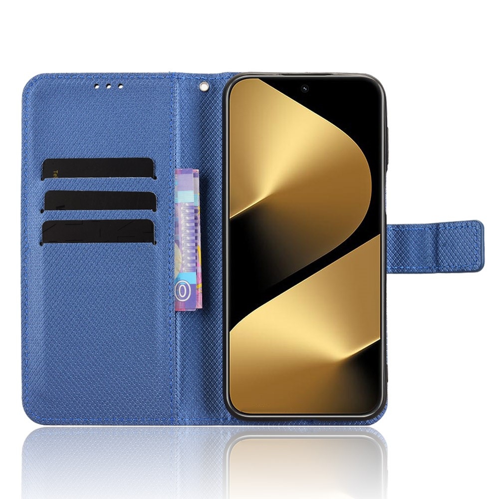 Gyémánt mintás tok Huawei Pura 80 Pro készülékhez - kék