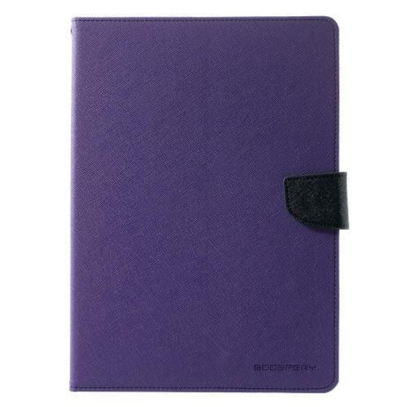 Napló PU bőr tok iPad Air 2 készülékhez - lila