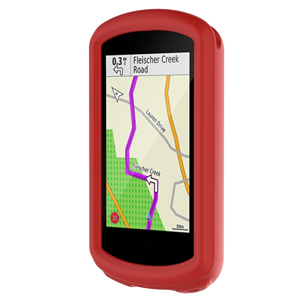 Disasse szilikon tok GPS-es kerékpáros navigációhoz Garmin Edge 1030/1030 Plus - piros