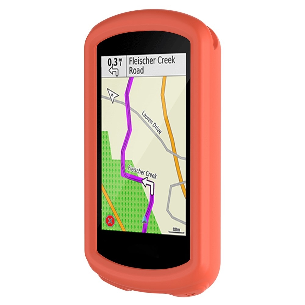 Dissasse szilikon tok Garmin Edge 1030/1030 Plus GPS kerékpáros navigációhoz - narancssárga