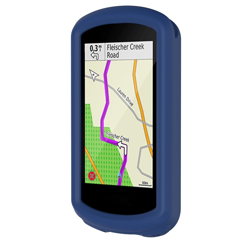 Dissasse szilikon tok Garmin Edge 1030/1030 Plus GPS kerékpáros komputerhez - sötétkék