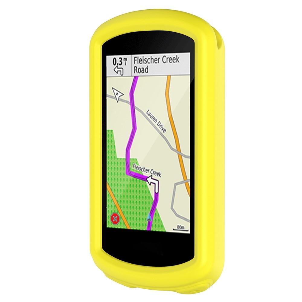 Disasse szilikon tok GPS kerékpáros navigációhoz Garmin Edge 1030/1030 Plus - sárga