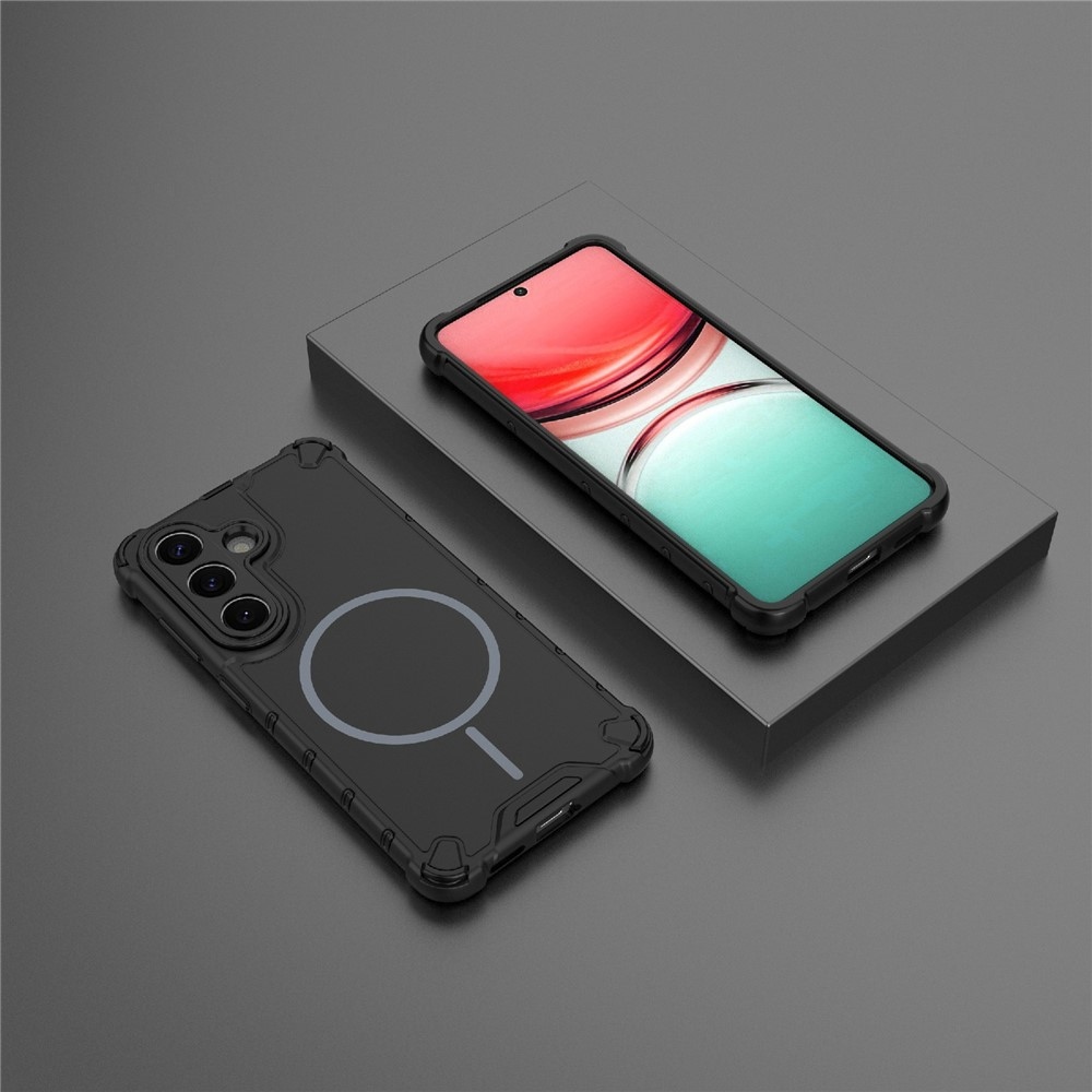 Dissi tartós borító MagSafe támogatással Samsung Galaxy S26+ készülékhez - fekete