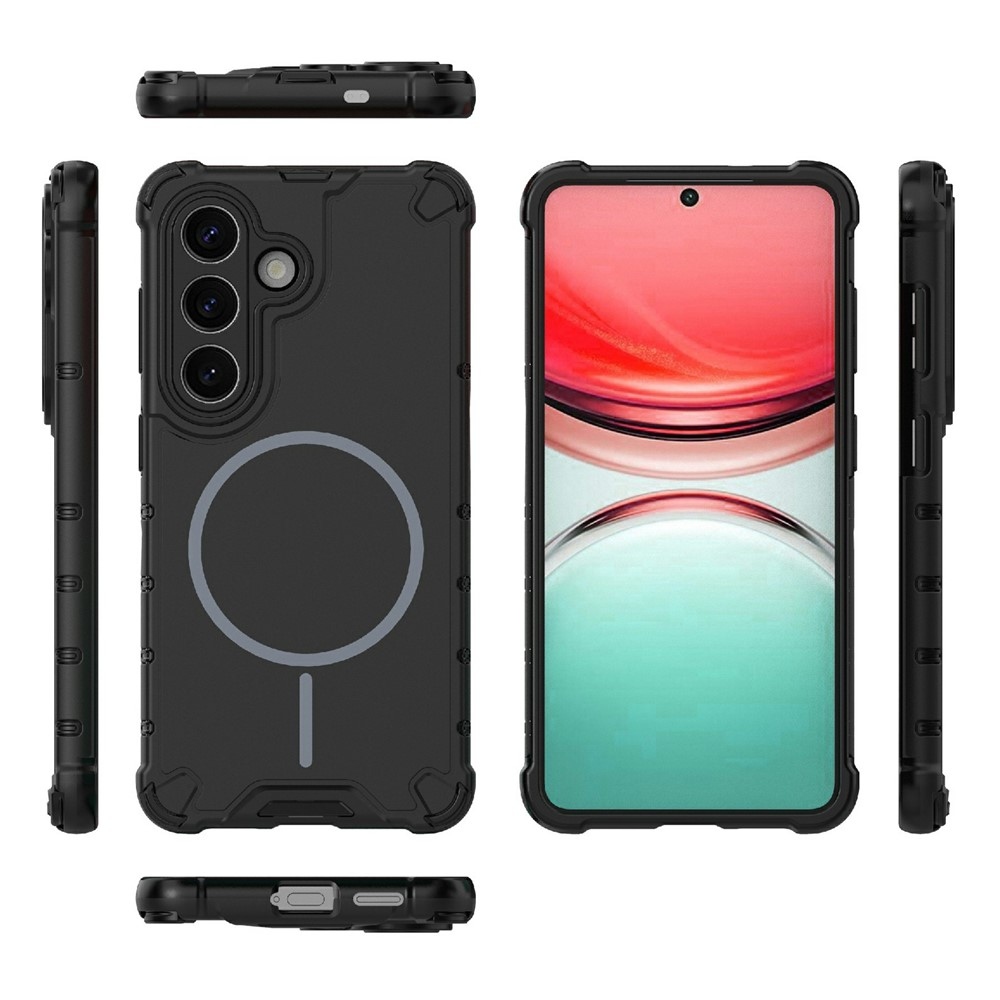 Dissi tartós borító MagSafe támogatással Samsung Galaxy S26+ készülékhez - fekete