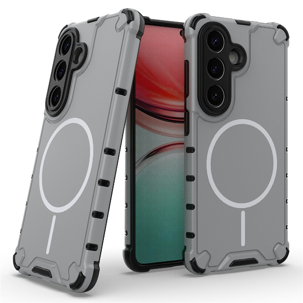 Dissi tartós borító MagSafe támogatással Samsung Galaxy S26/S26 Pro készülékhez - világosszürke