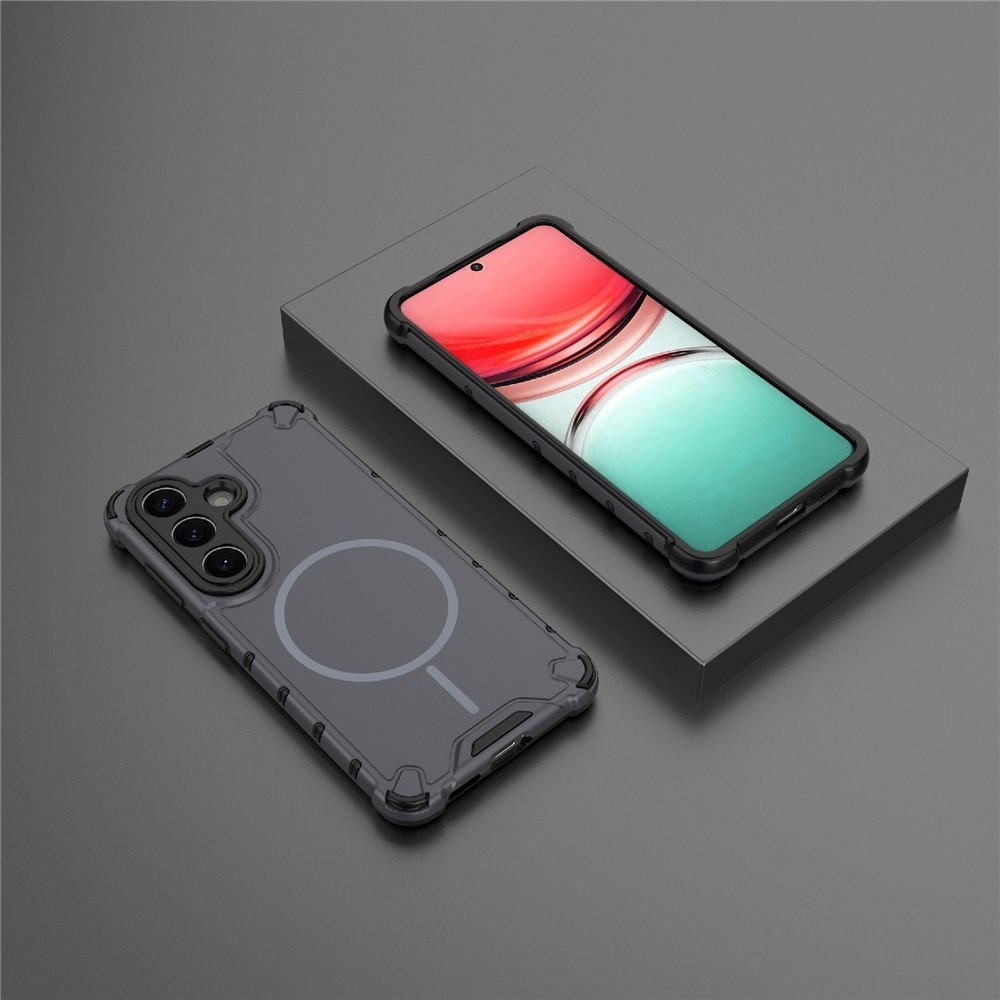 Dissi tartós borító MagSafe támogatással Samsung Galaxy S26/S26 Pro készülékhez - sötétszürke színben