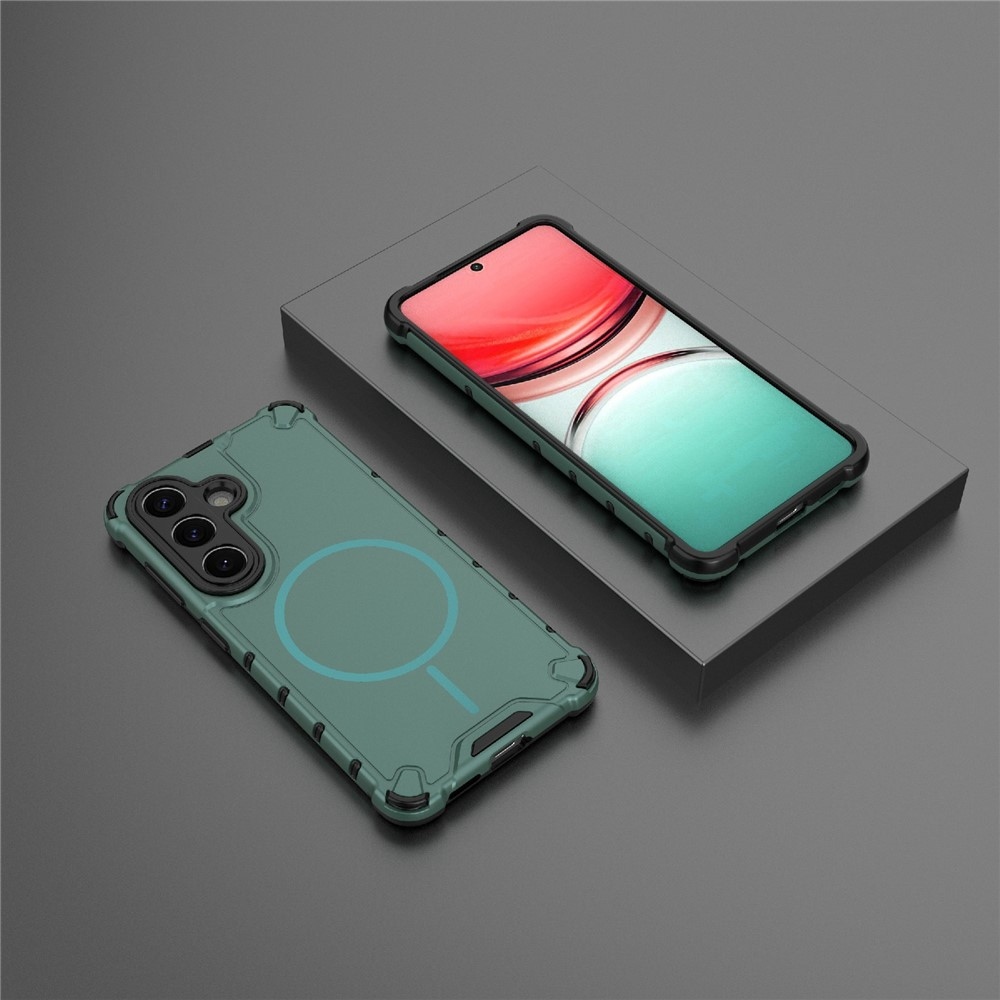 Dissi tartós védőborítás MagSafe támogatással Samsung Galaxy S26/S26 Pro készülékhez - zöld