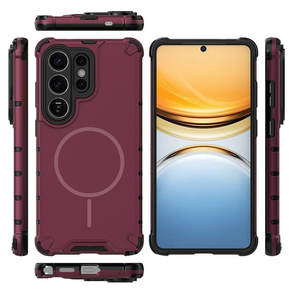 MagSafe támogatással ellátott, vízálló borítás Samsung Galaxy S26 Ultra készülékhez - lila