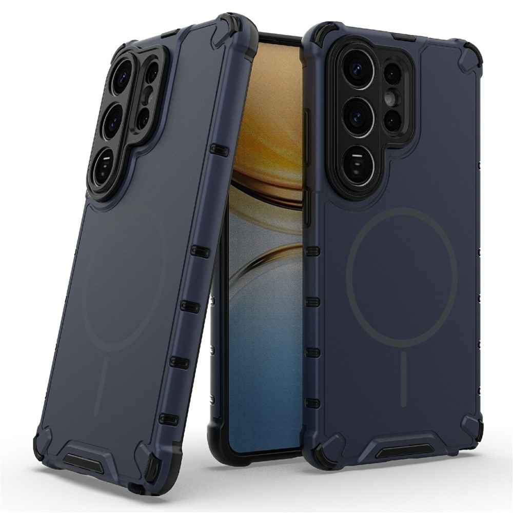 Dissi tartós borító MagSafe támogatással Samsung Galaxy S26 Ultra készülékhez - sötétkék