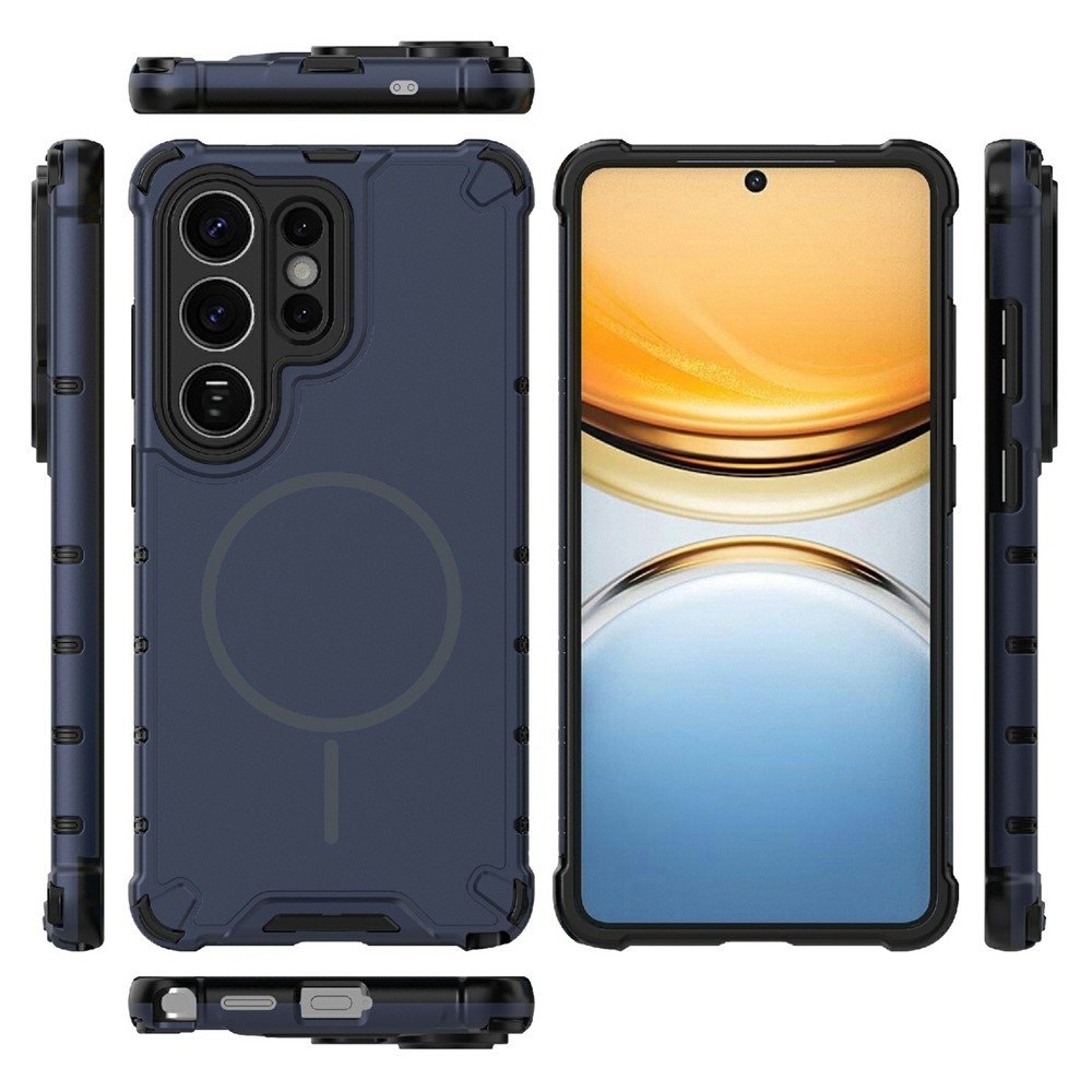 Dissi tartós borító MagSafe támogatással Samsung Galaxy S26 Ultra készülékhez - sötétkék