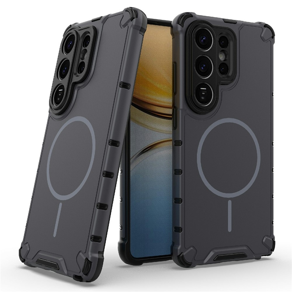 MagSafe támogatással ellátott, vízálló borítás Samsung Galaxy S26 Ultra készülékhez - sötétszürke színben