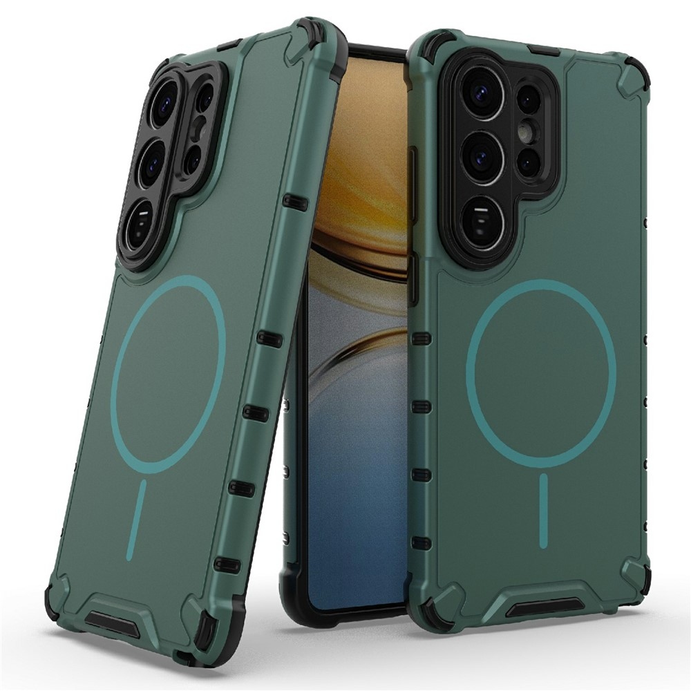 MagSafe támogatással ellátott, vízálló borítás Samsung Galaxy S26 Ultra készülékhez - zöld