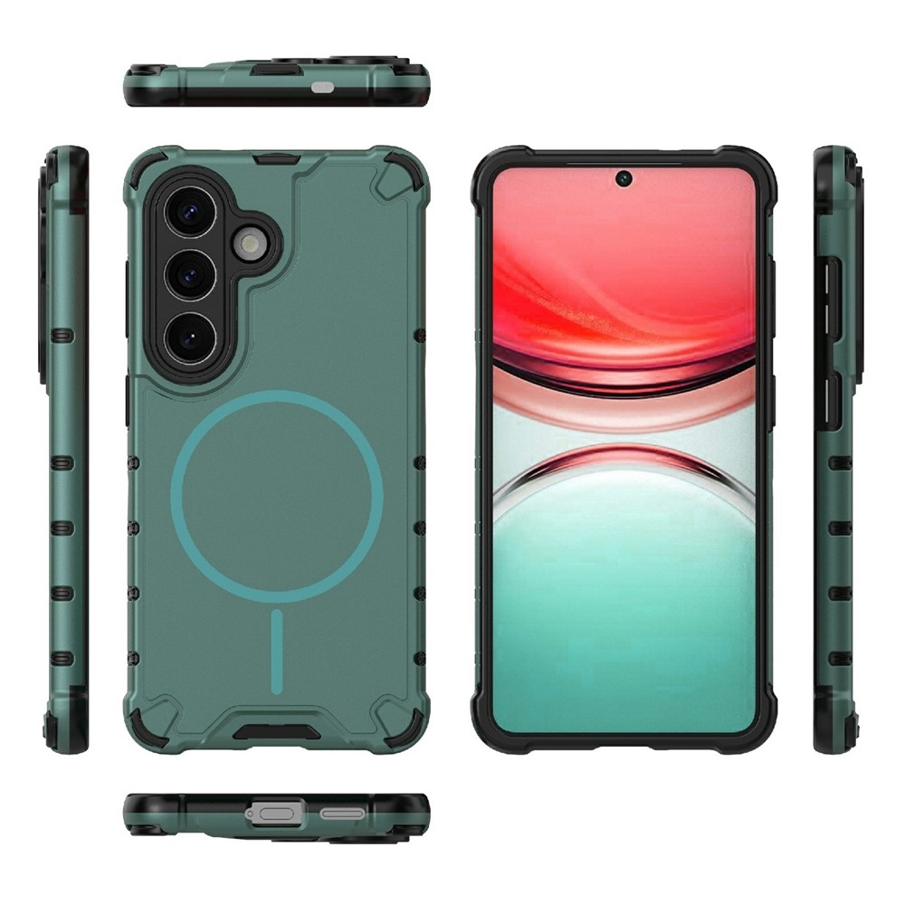 MagSafe támogatással ellátott, vízálló borítás Samsung Galaxy S26+ készülékhez - zöld