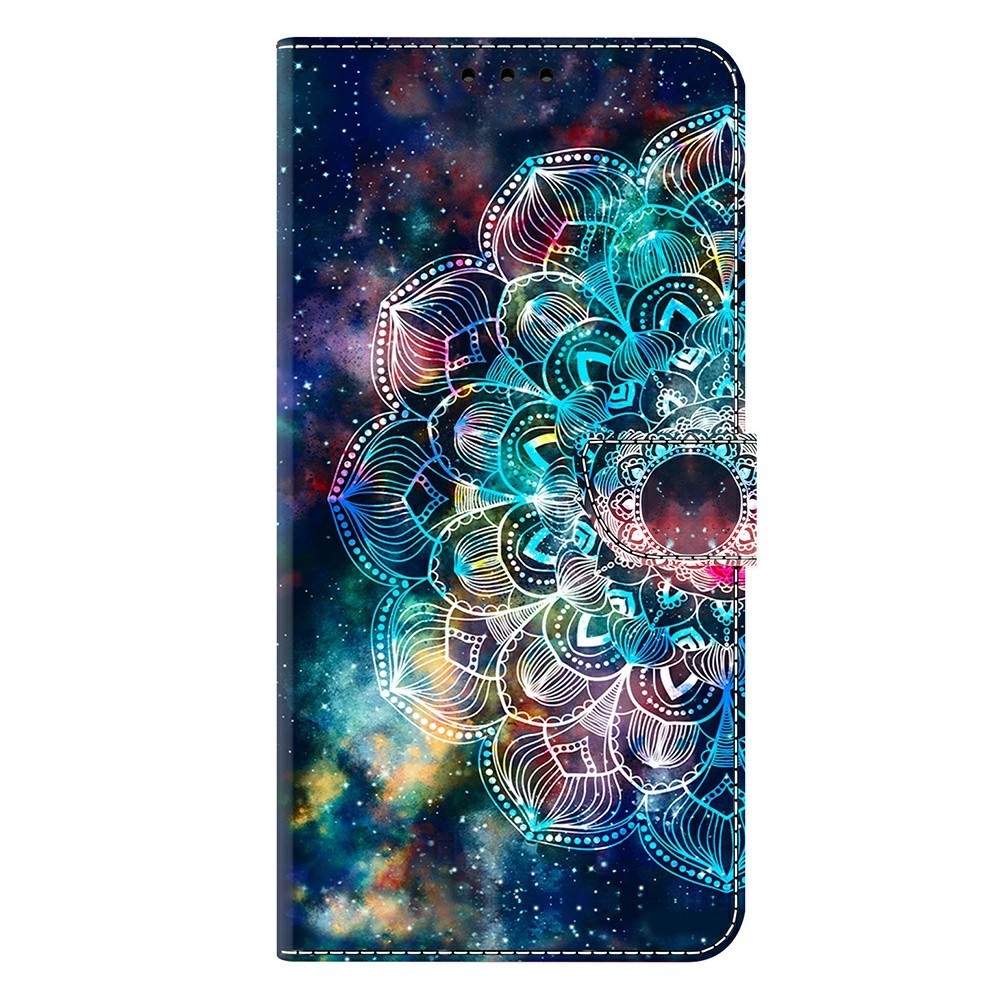 Különleges könyv tok a Xiaomi Poco M8 5G/Redmi Note 15 5G/Note 15 4G - színes mandala számára