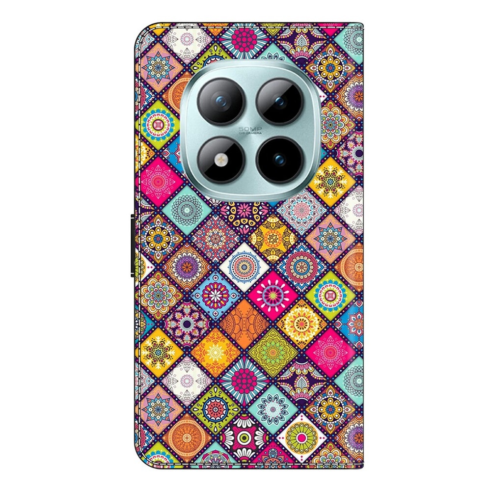 Különleges könyv tok Xiaomi Poco M8 5G/Redmi Note 15 5G/Note 15 4G - színes minta