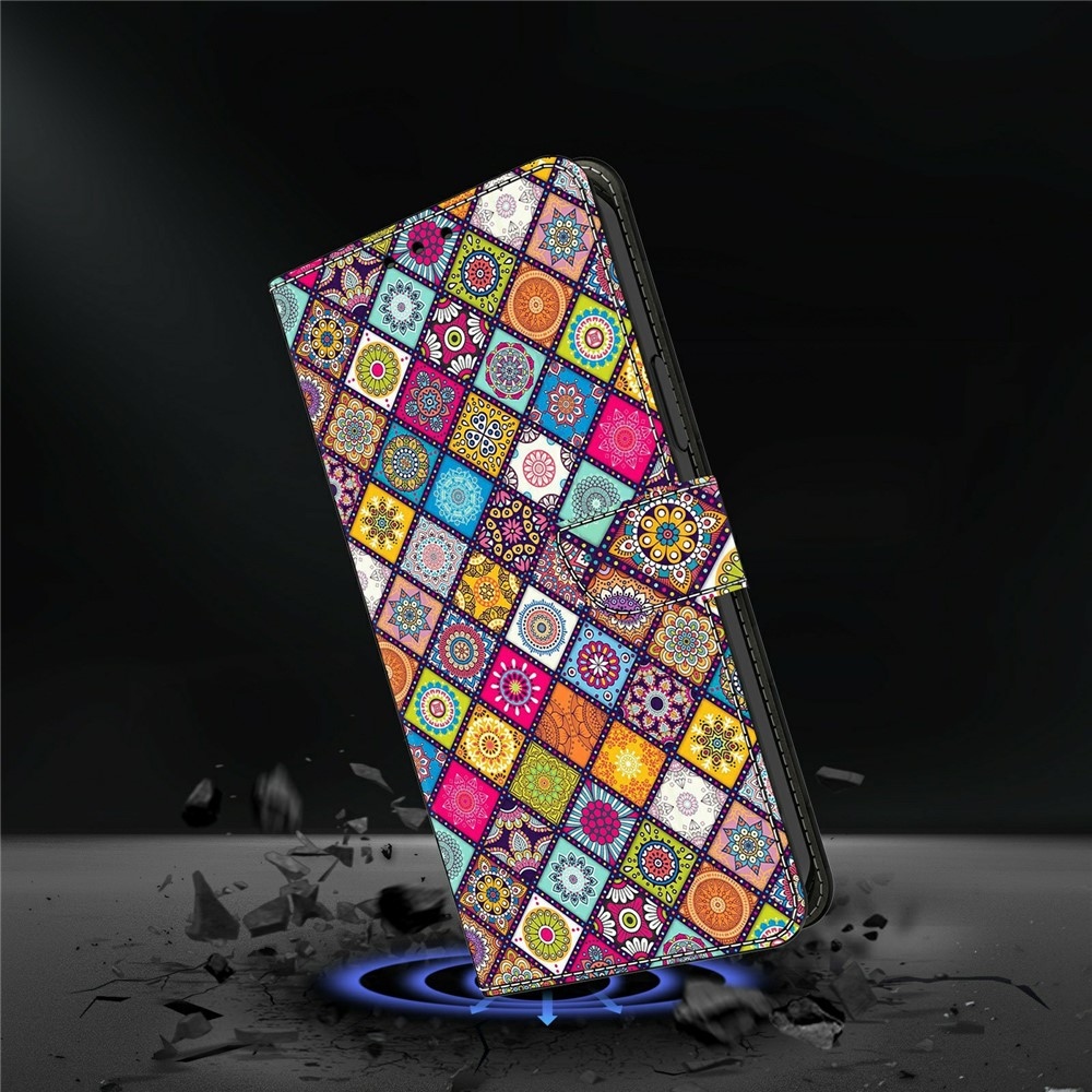 Különleges könyv tok Xiaomi Poco M8 5G/Redmi Note 15 5G/Note 15 4G - színes minta