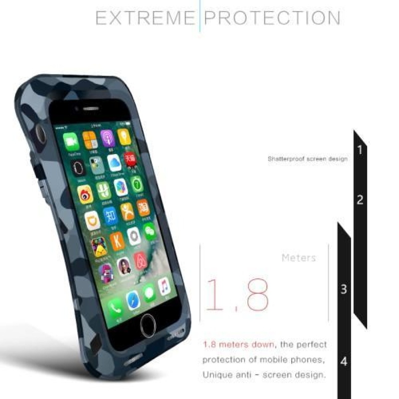 Disturb tartós hibrid tok iPhone 7 Plus és 8 Plus készülékhez - city