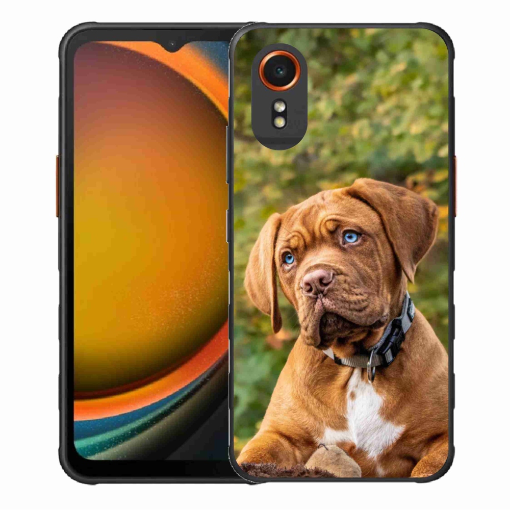 Gél borítás mmCase Samsung Galaxy Xcover 7 - kölyökkutyakölyökhöz