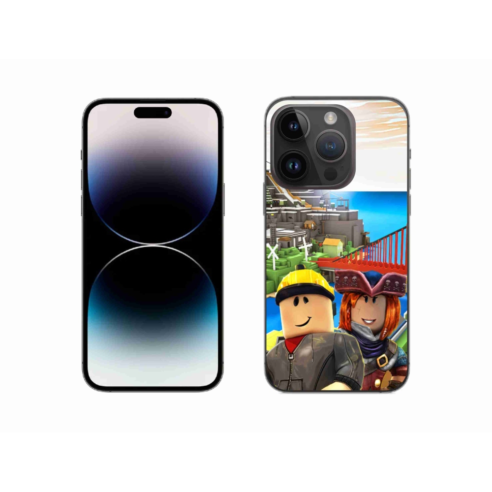 Zselés borítás mmCase iPhone 14 Pro 6.1 készülékhez - roblox 1