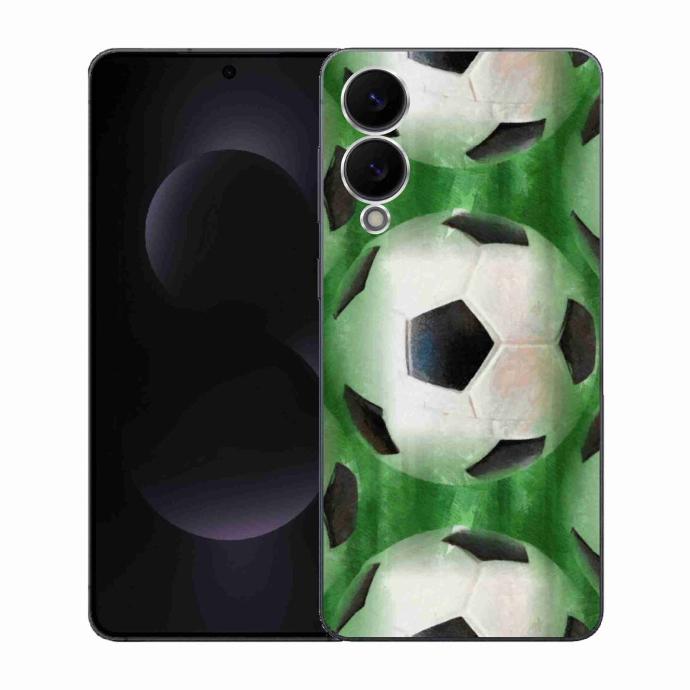 Gél borítás mmCase Samsung Galaxy S25 Edge készülékhez - focilabda