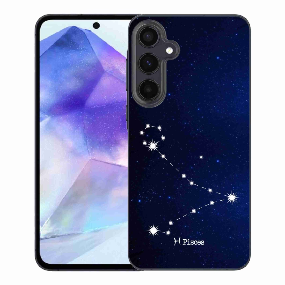 Gél borítás mmCase Samsung Galaxy A55 5G - csillagkép Halakhoz