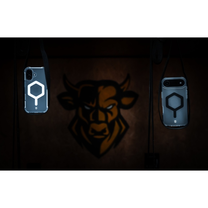Tactical MagForce hatszögletű borító Apple iPhone 17 Pro T-fehérhez