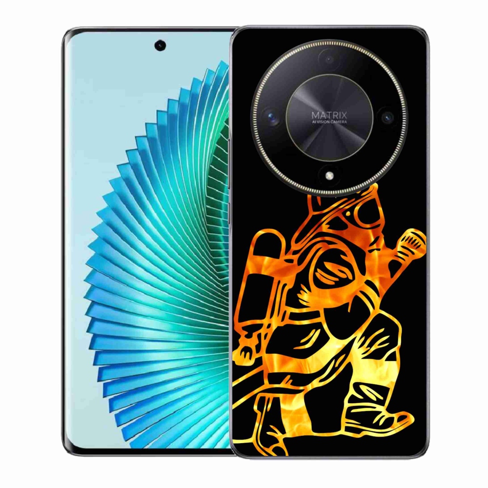 Gél borítás mmCase a Honor Magic 6 Lite 5G készülékhez - Tűzoltó 1