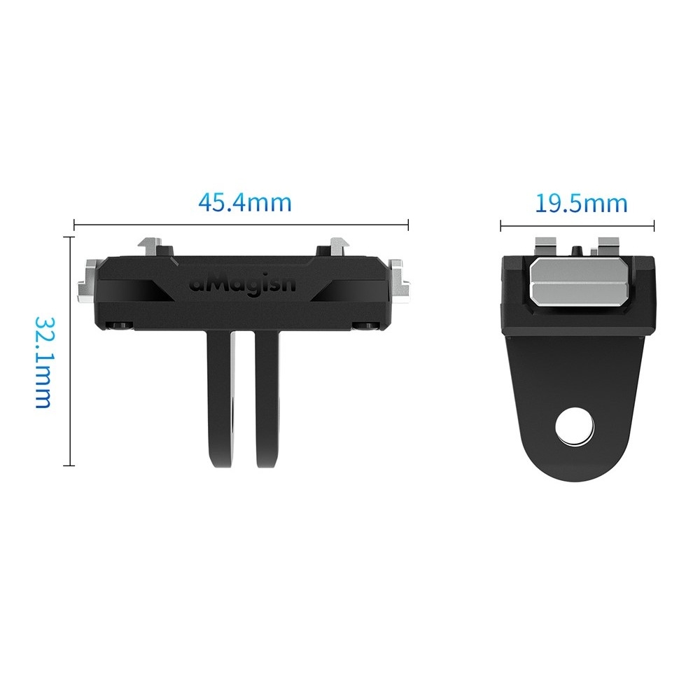 AMAGISN mágneses gyorskioldó adapter Insta360 X5, Ace Pro 2, Ace Pro és Ace kamerákhoz