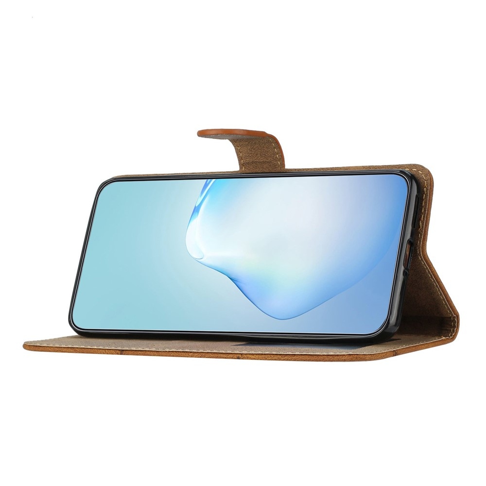 Line book tok Samsung Galaxy S25 FE készülékhez - barna