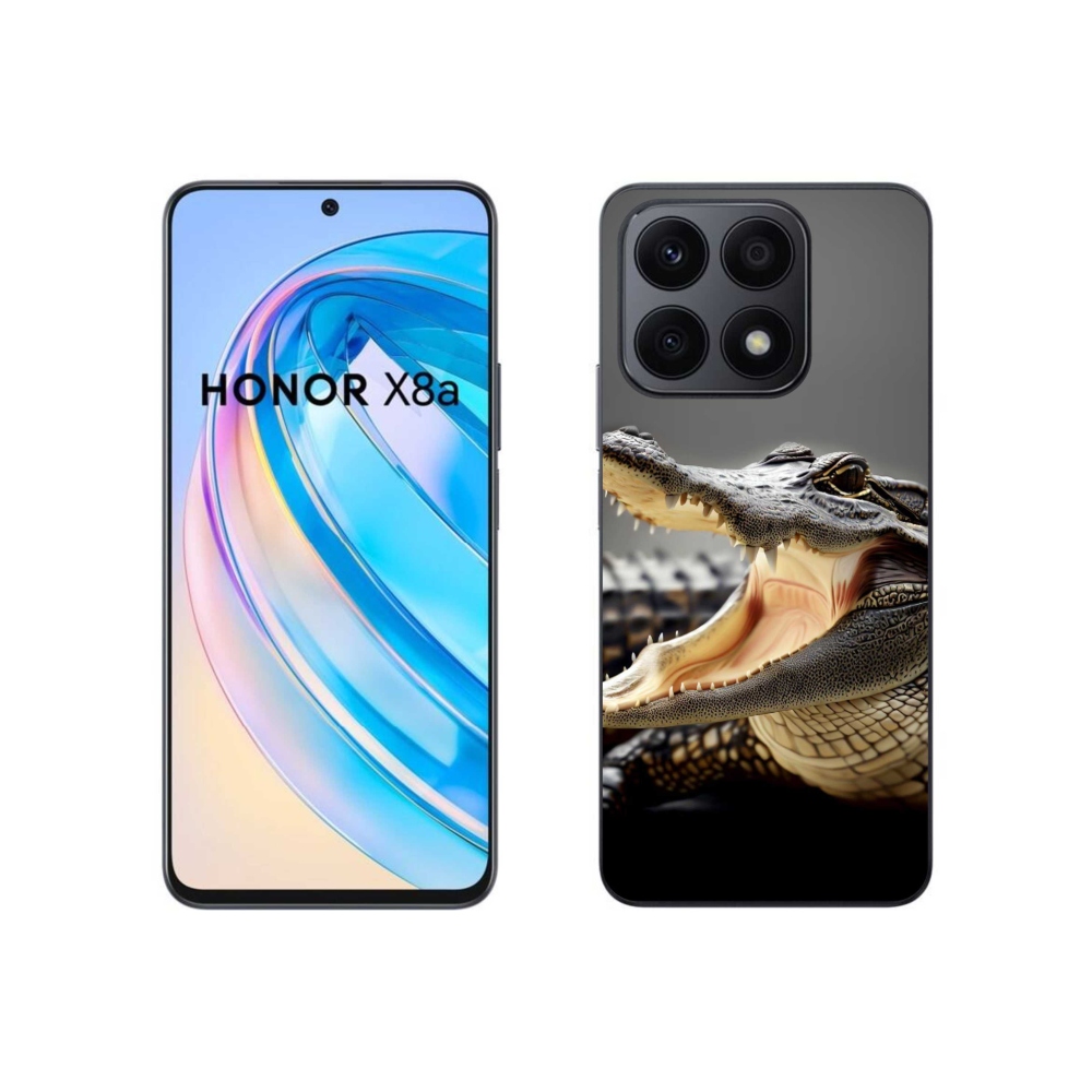 Zselés borítás mmCase a Honor X8a készülékhez - krokodil