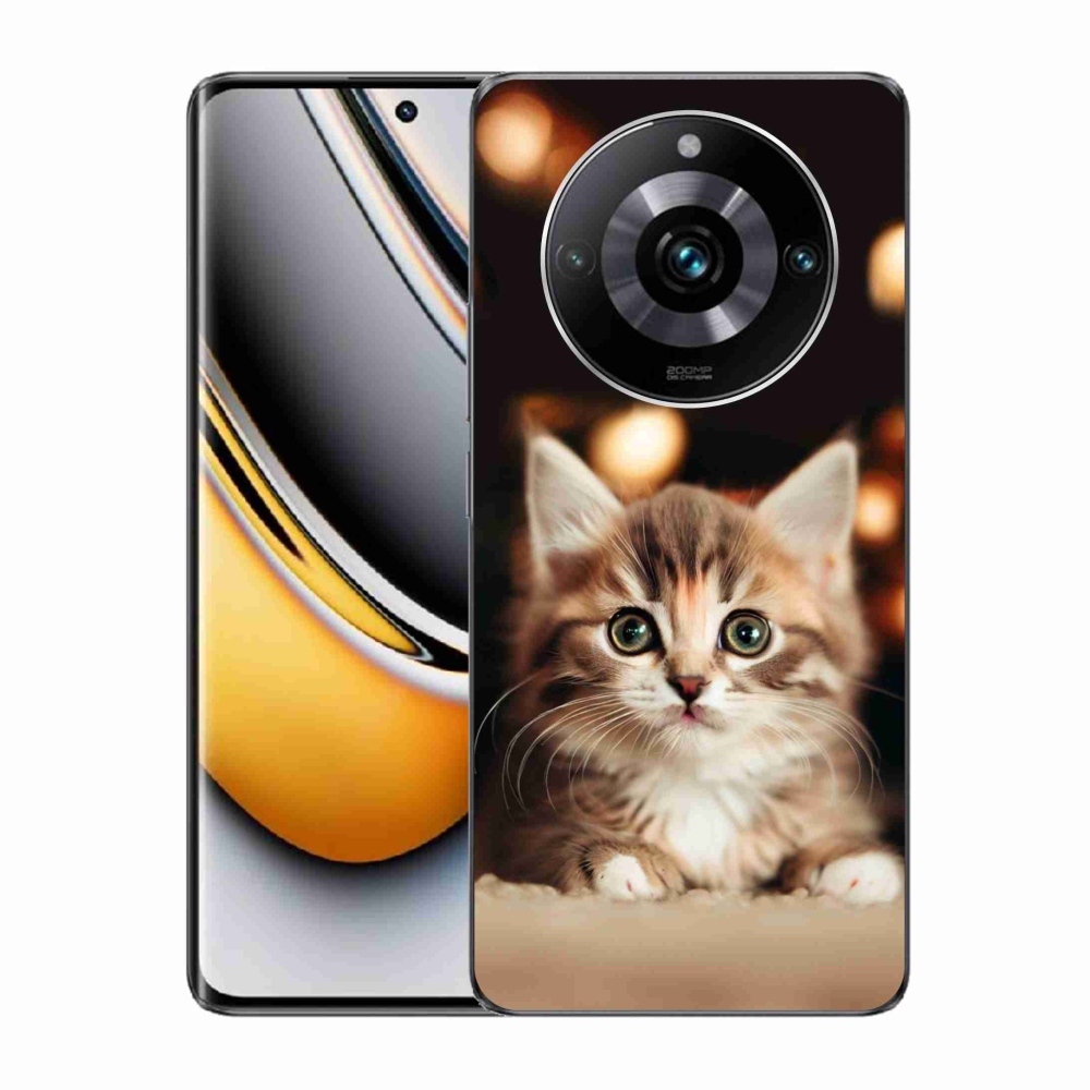 Gél borítás mmCase a Realme 11 Pro/11 Pro+ készülékhez - aranyos cica 2