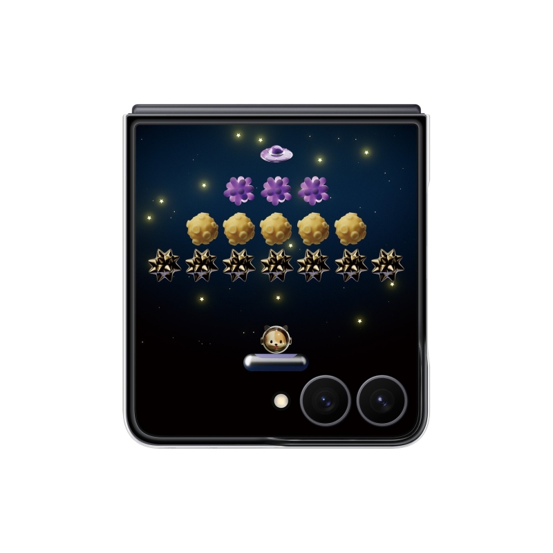 EF-FF776CBE Samsung FlipSuit tok a Galaxy Z Flip 8-hoz, fekete