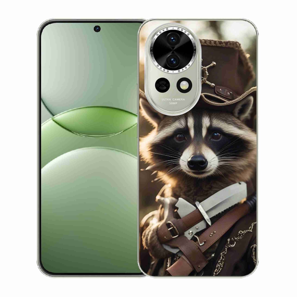 Gél borító mmCase a Huawei Nova 13 5G számára - mosómedve egyenruhában