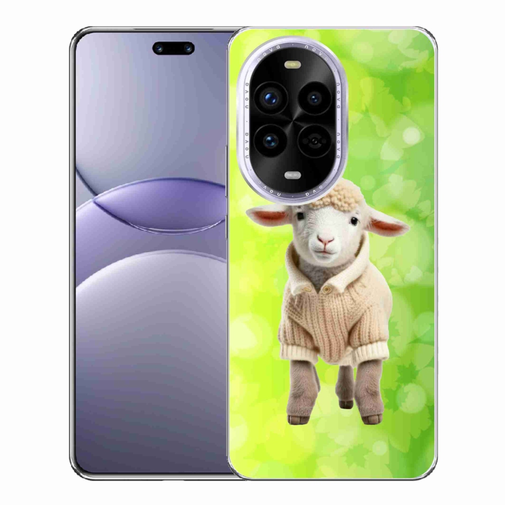 Gél borítás mmCase a Huawei Nova 13 Pro 5G számára - bárány pulóverben