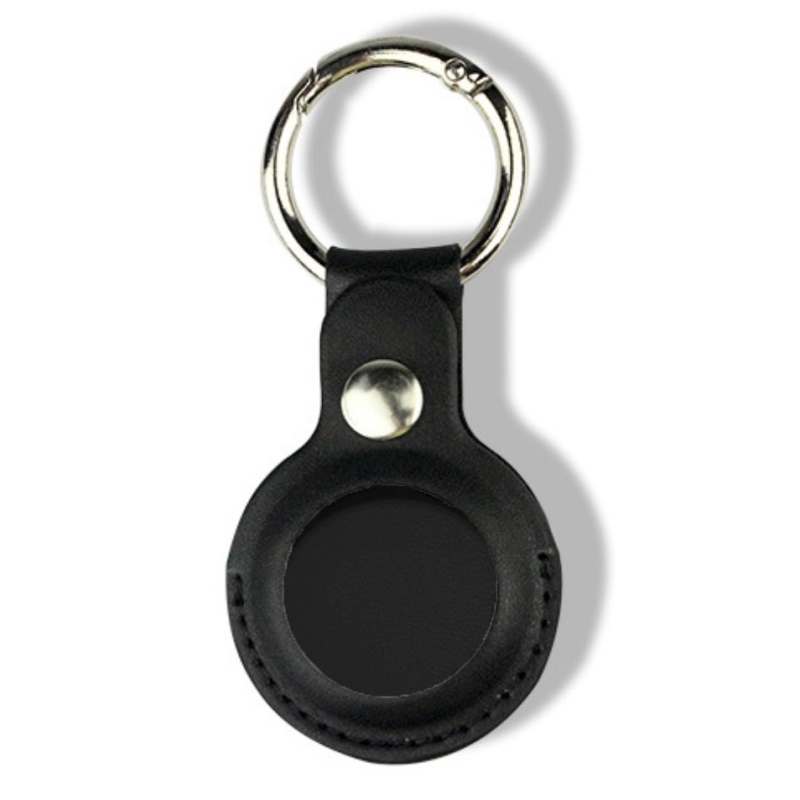 Taktikai Airtag Beam bőr fekete