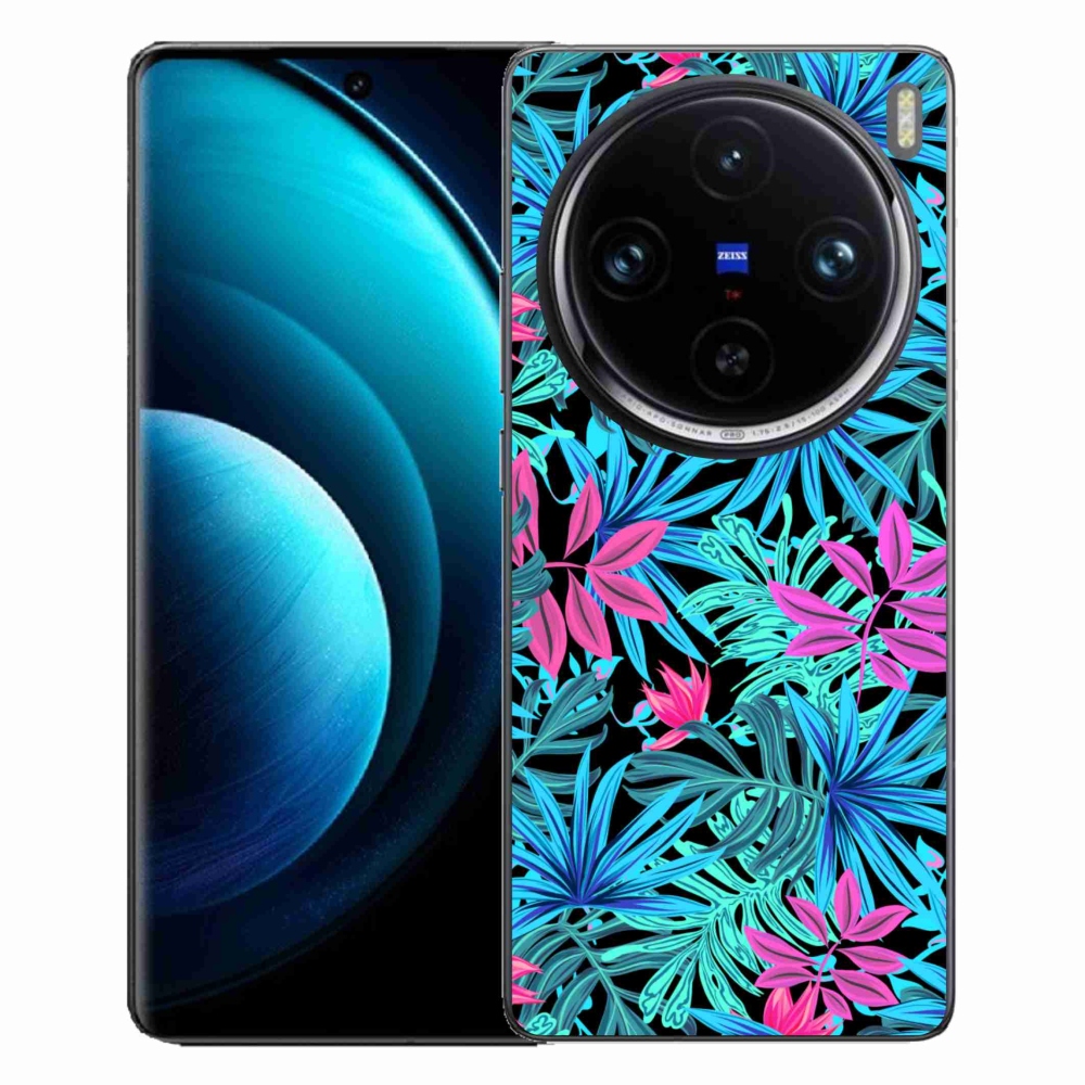 Zselés borítás mmCase a Vivo X100 Pro 5G készülékhez - virágok 3