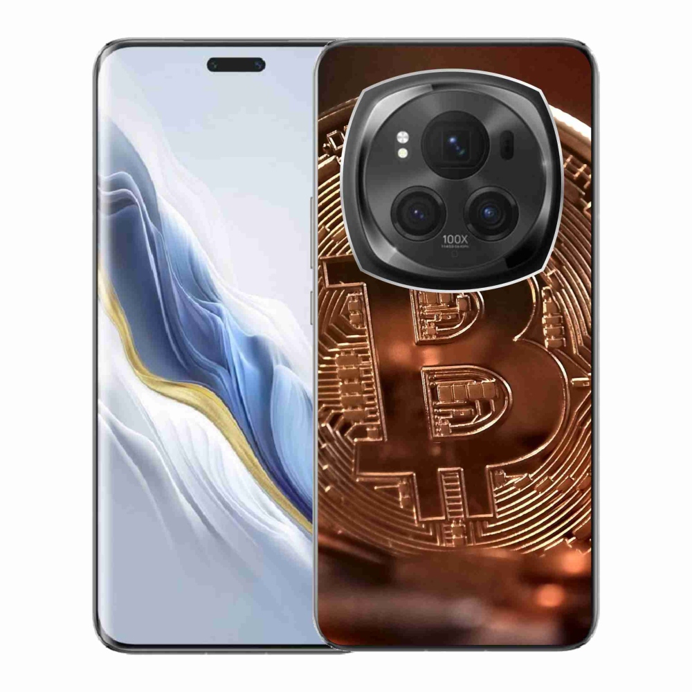Gél borítás mmCase a Honor Magic 6 Pro 5G számára - bitcoin