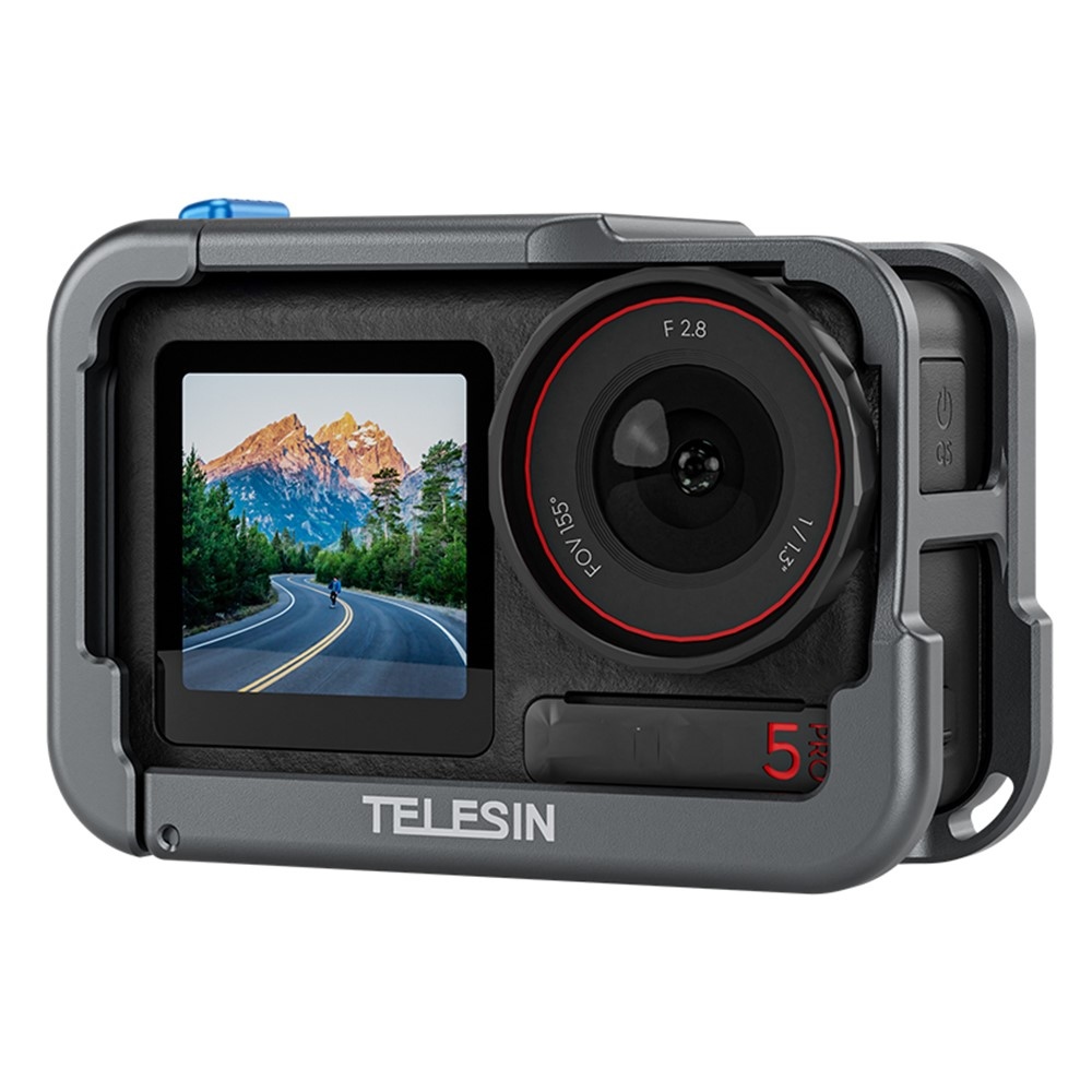 TELESIN alumínium védőkeret DJI Osmo Action 5 Pro, 4 és 3 kamerákhoz