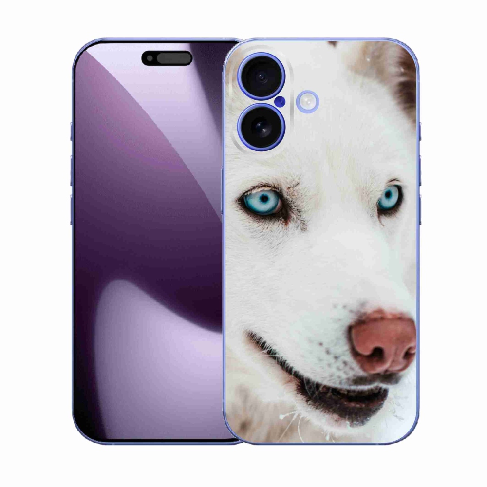 Zselés borítás mmCase iPhone 17 készülékhez - kutya nézet