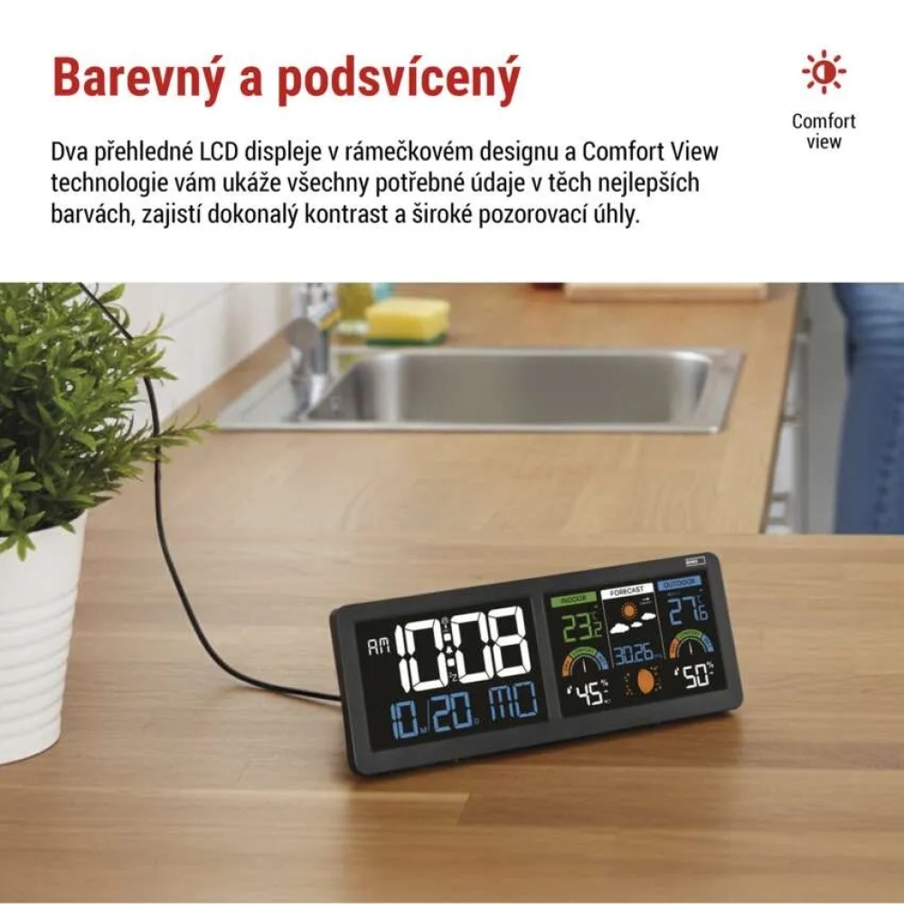 Otthoni vezeték nélküli időjárás állomás E8625