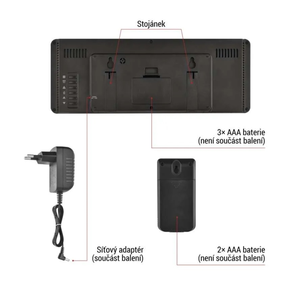 Otthoni vezeték nélküli időjárás állomás E8625