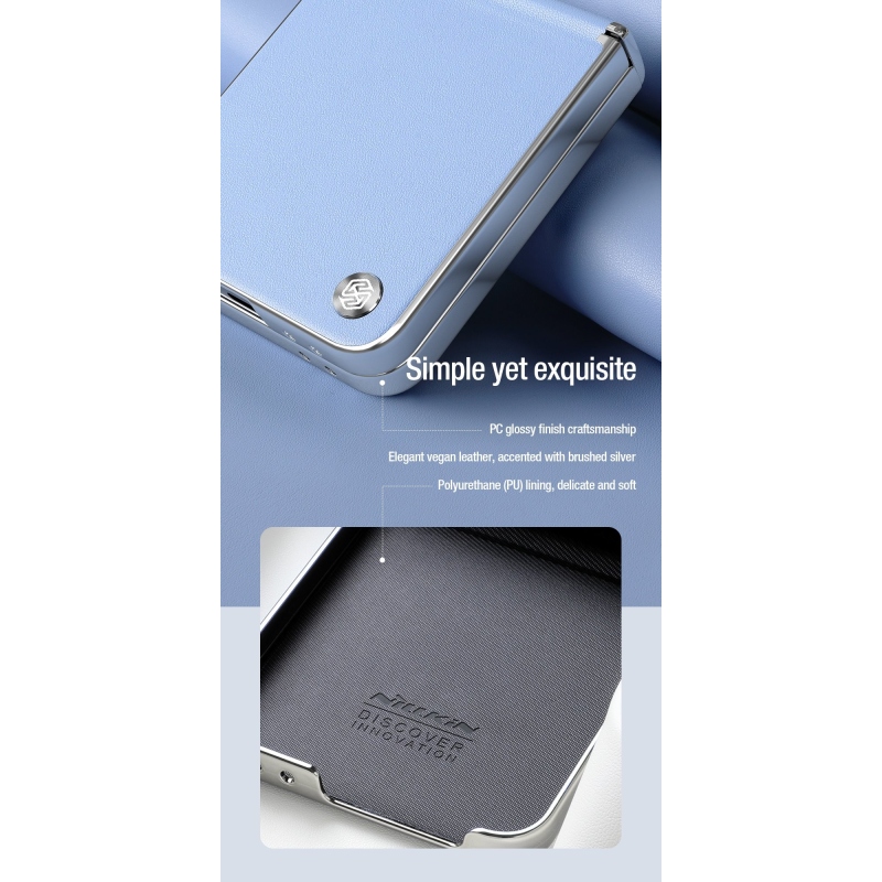 Nillkin CamShield Flip Back Cover Samsung Galaxy Z Flip 6 Fekete fekete